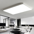 Luzes de painel de teto LED retângulo regulável moderno para sala de estar